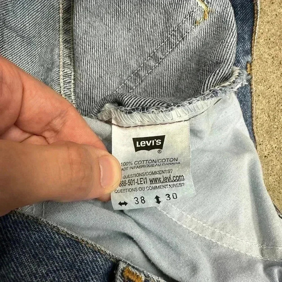 Vintage Levi’s Orange  Tab Midwash Jeans Size 36 - Picture 3 of 5